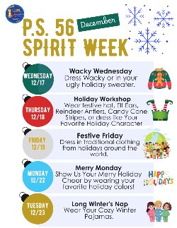 Spirit Week 2025 (English)
